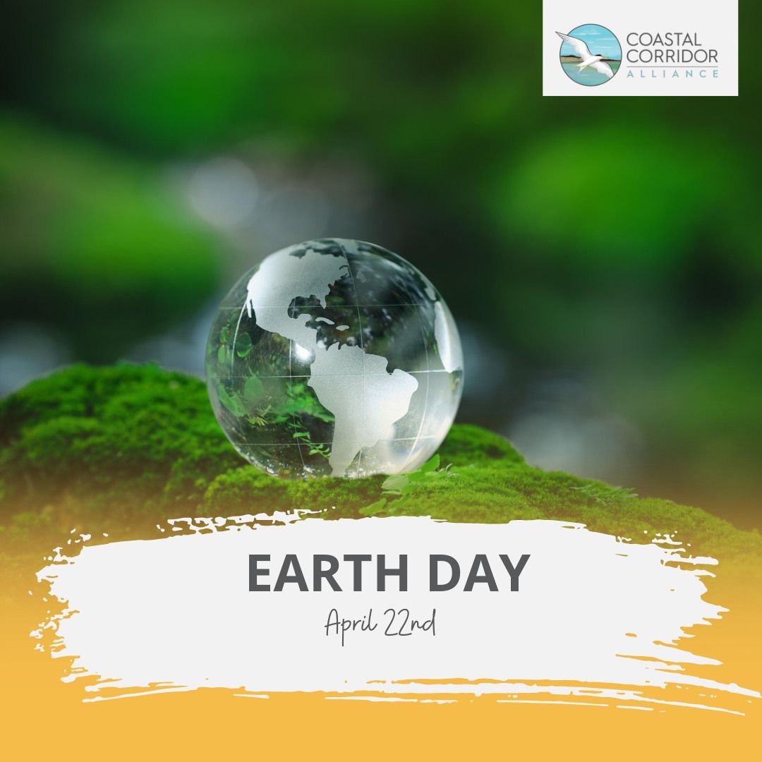 Image of a crystal earth surrounded by greenery